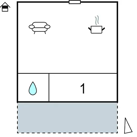 1 Bedroom Stunning In *